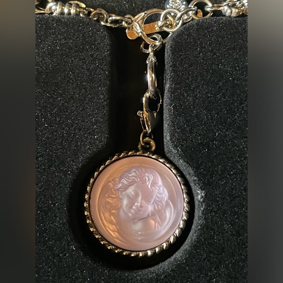 KIRKS FOLLY Love Never Dies Angel Centerpiece Necklace & Bracelet Jewelry Set - Picture 4 of 15